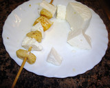 Foto del paso 3 de la receta: Brochetas de queso y pollo a la naranja