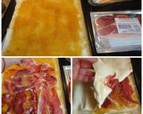 Foto del paso 4 de la receta: Empanada de cabello de angel y jamon iberico