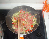Foto del paso 2 de la receta: Berenjenas rellenas de carne y bacon