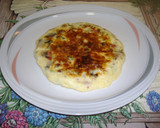 Foto del paso 4 de la receta: Tortilla de revuelto de setas con jamón