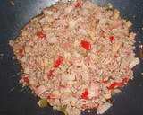 Foto del paso 4 de la receta: Pimientos rellenos de carne y bacon