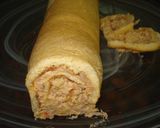 Foto del paso 8 de la receta: Arrollado de pionono con crema de pollo