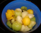 Foto del paso 1 de la receta: Parfait de frutas cremoso