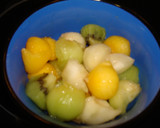 Foto del paso 1 de la receta: Parfait de frutas cremoso