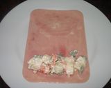 Foto del paso 3 de la receta: Ensalada con rollitos primavera