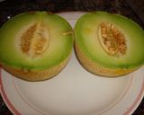 Foto del paso 1 de la receta: Copa de helado y melón al cava