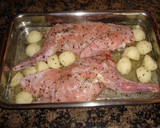 Foto del paso 2 de la receta: Conejo asado al cava