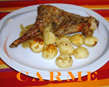 Foto del paso 4 de la receta: Conejo asado al cava