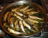 Foto del paso 5 de la receta: Arroz con espinacas y sardinas