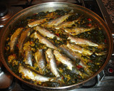 Foto del paso 5 de la receta: Arroz con espinacas y sardinas