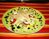 Foto del paso 3 de la receta: Ensalada veraniega, con pollo y queso de cabra
