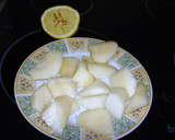 Foto del paso 1 de la receta: Yogur con pera