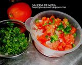 A picture of step 4 of Mexican Fish Ceviche.