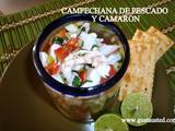 Ceviche de pescado mexicano