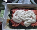 Foto del paso 3 de la receta: Hojaldre rosado (relleno de salmón)