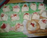 Foto del paso 5 de la receta: Canastas de jamón, queso y tomate seco