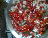 Foto del paso 3 de la receta: Arroz rojo con carabineros
