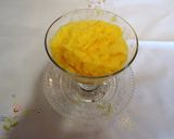 Foto del paso 2 de la receta: Sorbete semihelado de naranja y chocolate