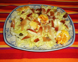 Foto del paso 5 de la receta: Ensalada de queso de cabra y jamón serrano