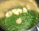 Foto del paso 1 de la receta: Salmón al vapor con salsa de guisantes