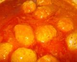 Foto del paso 9 de la receta: Espaguetis con albóndigas en salsa de tomate
