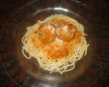 Foto del paso 17 de la receta: Espaguetis con albóndigas en salsa de tomate