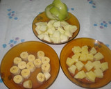 Foto del paso 4 de la receta: Brochetas de frutas caramelizadas con crema inglesa