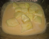 Foto del paso 5 de la receta: Brochetas de frutas caramelizadas con crema inglesa