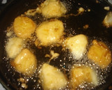 Foto del paso 6 de la receta: Brochetas de frutas caramelizadas con crema inglesa