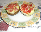 Foto del paso 5 de la receta: Aguacates rellenos de queso y jamón