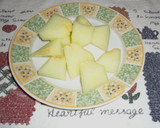 Foto del paso 1 de la receta: Refresco de melón con espuma de melocotón