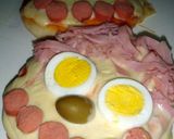 Foto del paso 9 de la receta: Pizzetas Caritas Divertidas
