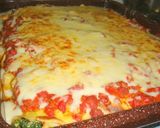 A picture of step 10 of Grandma's Vegetable Cannelloni.