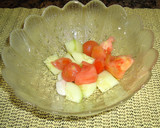 Foto del paso 1 de la receta: Sopa fria de vegetales, sandia y palitos de cangrejo
