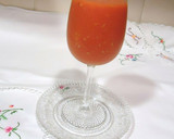 Foto del paso 3 de la receta: Sopa fria de vegetales, sandia y palitos de cangrejo
