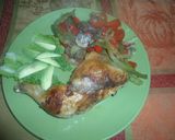 Foto del paso 3 de la receta: Pollo con pimientos, champiñones y cajún