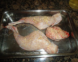 Foto del paso 2 de la receta: Conejo asado con sésamo y perejil