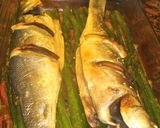 Foto del paso 3 de la receta: Lubina con espárragos