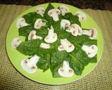 Foto del paso 1 de la receta: Ensalada de espinacas y queso fresco