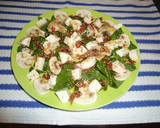 Foto del paso 4 de la receta: Ensalada de espinacas y queso fresco