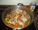 Foto del paso 2 de la receta: Conejo rustido al cava con champiñones