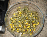 Foto del paso 4 de la receta: Tortilla de verduras con maíz y pasas