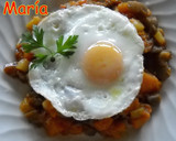 Foto del paso 4 de la receta: Alboronia con huevo