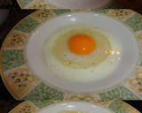 Foto del paso 5 de la receta: Tortilla de espinacas y setas con jamón
