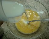 Foto del paso 2 de la receta: Flan de jamón, maíz y manzana