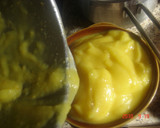 Foto del paso 5 de la receta: Sopa de chocolate blanco con sorbete de mandarina o naranja