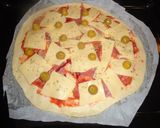Foto del paso 2 de la receta: Pizza tres estaciones