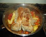 Foto del paso 3 de la receta: Lomo de cerdo en salsa con piña