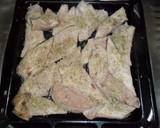 Foto del paso 3 de la receta: Matambre al horno con papas al orégano y ensalada chimichurri