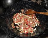 Foto del paso 3 de la receta: Truchas rellenas con jamón y setas